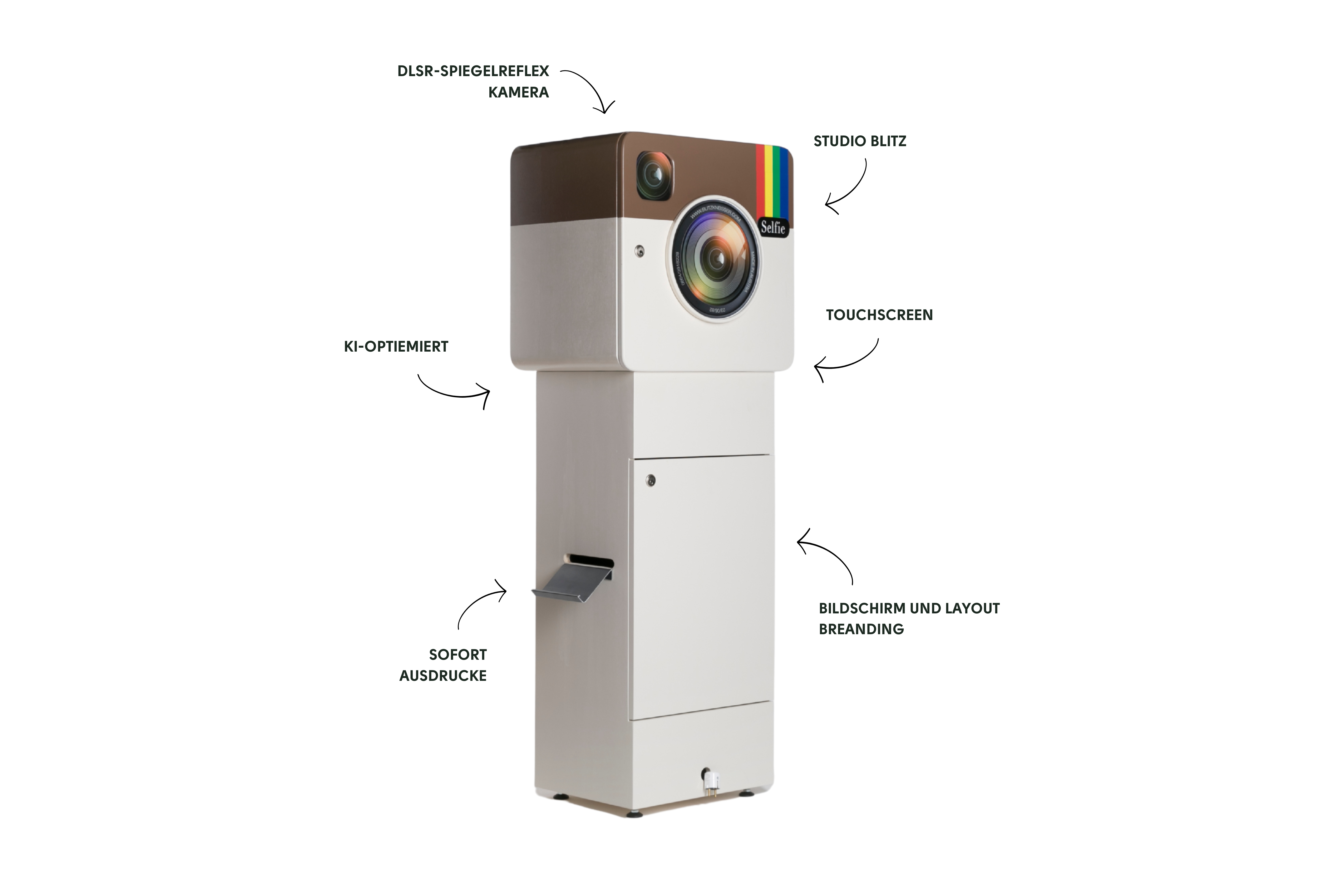 Selfie Fotobox Tirol für Hochzeiten, Firmenfeiern und Events in Tirol